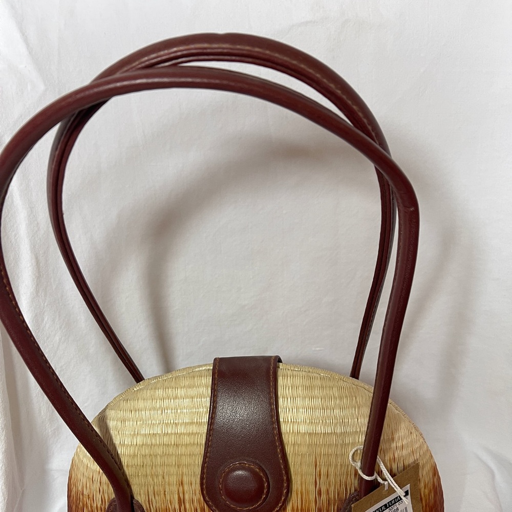 Buntail Handbag with Leather handles - Picture 2 of 5
